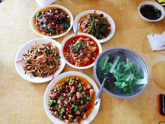 豆腐干肉丝-豆腐脑花