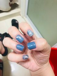 -手牵手美甲