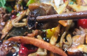 Double Meat Dry Pot with Chicken Offal