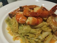 鲜虾烧白菜-船歌·鱼水饺青岛菜(金狮广场店)