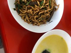 农家红炒长鱼炒面-三百碗宝应长鱼面(板仓街店)