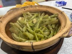 虾酱啫通菜-天宝食坊·啫啫煲大排档(西华路店)