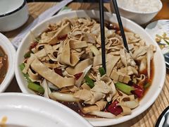 葱油豆腐皮-方城小吃店