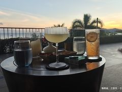 -日落吧·海景咖啡厅·餐酒吧·鸡尾酒·下午茶·乐队表演·浪漫夕阳·三亚文华东方酒店