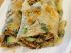 葱饼卷牛肉-台北楚楚园馅饼粥(虹桥南丰城店)