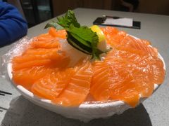 三文鱼刺身-万岁寿司(万国店)