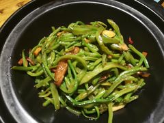炒扁豆丝-局气 烤鸭·北京菜(光华路店)