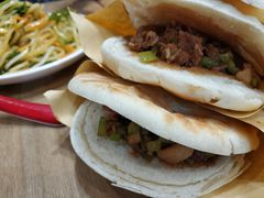 腊汁肉夹馍-晋宝章大同刀削面(和平里店)