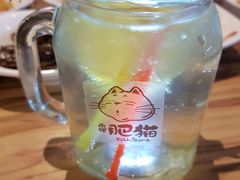 蓝极光冰饮-南锣肥猫·麻辣烤鱼·16年现烤现卖(财富购物中心店)
