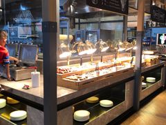 面包甜点陈列柜-比格比萨自助(万柳华联店)