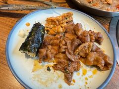 -明洞阿姨·韩式酱蟹烤肉·创意料理(三元桥店)