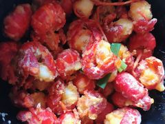 咸蛋黄焗虾球-一棠龙虾•王牌虾球(楚河汉街店)
