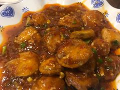 鱼香茄饼-天回镇何氏豆腐(总店)