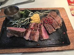 黄金厚切红胡椒西冷牛排-豪客来牛排(华创国际广场店)