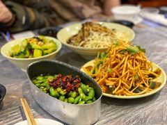 皮蛋拌馓子-靓靓蒸虾·头牌蒸虾(雪松路总店)