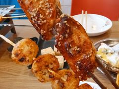 特色烤翅-宝记烧烤·碳锅羊肉·羊蝎子火锅·夜食社(文体路创始店)