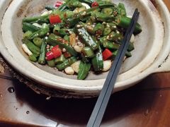 捞汁养生秋葵-老江南春·中国龙菜(衡山路店)