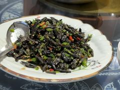 炒干巴菌-陈记牛肉馆