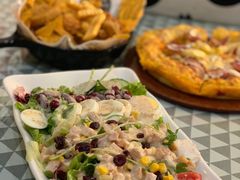 意大利香草熏鸡肉沙拉-嘉喜来比萨(罗马花园店)