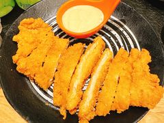 榴莲炸鸡排-犟牛家·榴莲烤肉(五棵松店)