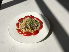 培根奶油意大利麵-命运咖啡馆Destiny Coffee