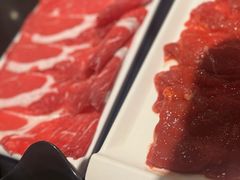 滑嫩大片牛肉-北门涮肉·铜锅涮肉(南锣鼓巷店)