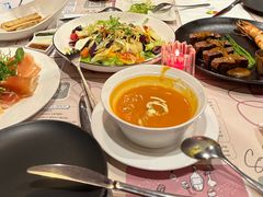 奶油南瓜汤-安妮意大利餐厅(丽都店)
