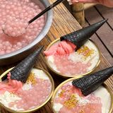 为了这份草莓麻薯🍓总来要一趟南京吧！