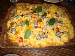 火焰烤饼水果风味-1886德国汽车餐厅(外滩十六铺码头店)