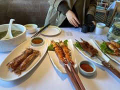 烤深海大虎虾-开海·红岛海鲜虾水饺(石老人店)