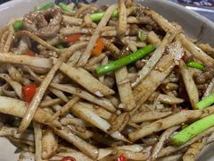 荷香牛肉丝-味老大土碗菜(中山三路店)