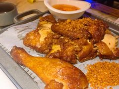 绿茶葱香烤鸡-绿茶餐厅(乐峰广场店)