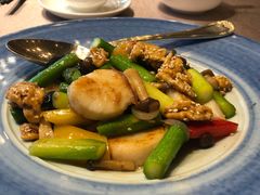 酱皇露笋炒大元贝-广州文华东方酒店·江-由辉师傅主理