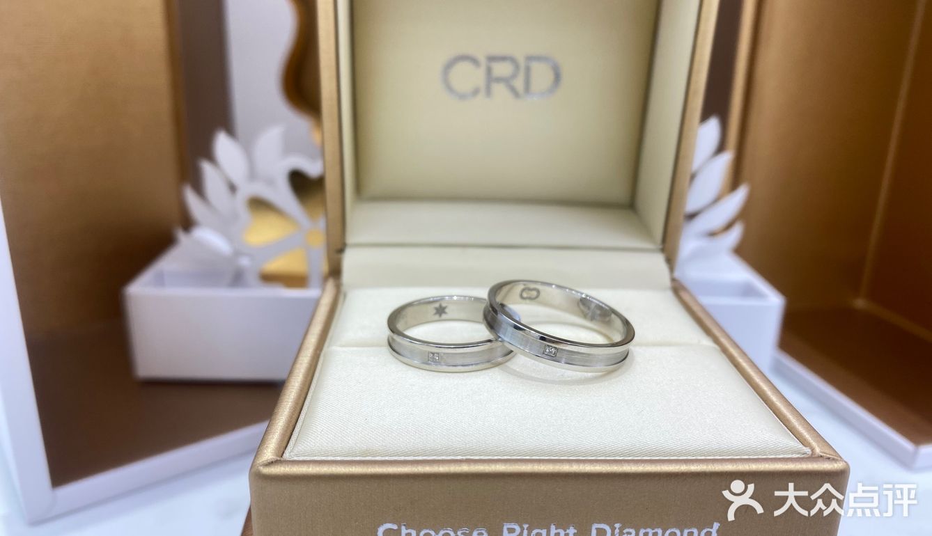 CRD克徕帝简单款对戒