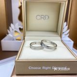 CRD克徕帝简单款对戒