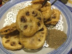 五香炸藕盒-小铫鸡汤