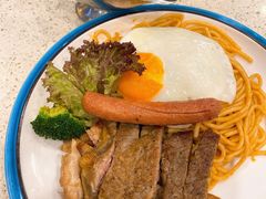 杂牌饭换意面-明记港式烧腊茶餐厅(下沙店)