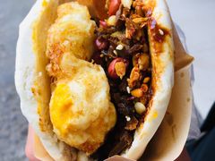 蛋菜夹馍-老马家马蓉蛋菜夹馍·腊牛肉夹馍(回民街店)