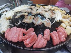 烤猪五花肉-海花锅盖烧烤店(怡馨家园店)