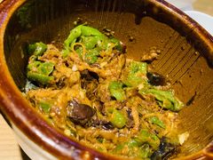 皮蛋青椒擂茄子-费大厨辣椒炒肉(皇庭广场店)