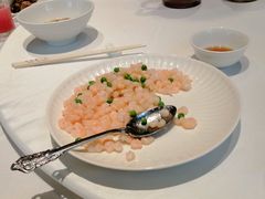 手剥河虾仁小豌豆-玫瑰厅上海菜(兴国路店)