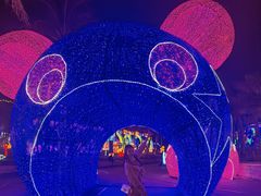 -欢乐海岸椰林沙滩-2025湾区超级灯会