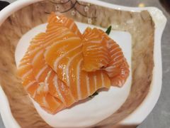 三文鱼-上隐水产海鲜刺身自助餐(淮海百盛店)