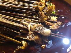 辣卤串串-拈签一笑黄牛肉辣卤串串