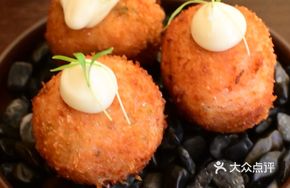 Tuna Balls with Tangerine Peel