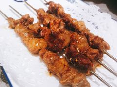 原味雪羊肉串-羊来顺冰煮鲜羊铁锅烀羊肉(八卦岭店)