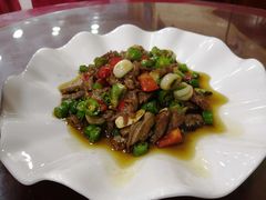 双椒牛柳-邱二餐馆