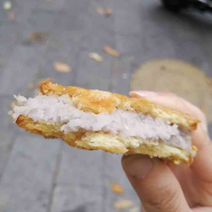 庄阿姨芋头饼-"大名鼎鼎的庄阿姨芋头饼.我一个泉州人居然.
