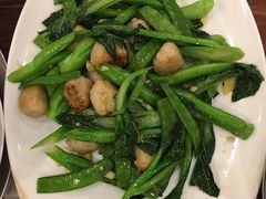 有机菜心炒鱼丸-顺德一品粥·20年凤城老字号(芳村店)