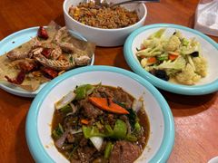 雪菜炒牛肉-坛南湾阿强农家乐.海鲜大排档老字号(福州地标美食店)